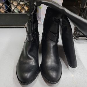 Black Saddle Boots